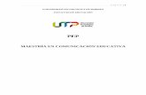 UNIVERSIDAD TECNOLÓGICA DE PEREIRA FACULTAD DE …media.utp.edu.co/maestria-comunicacion-educativa/archivos... · 2015-11-05 · 1.2.1.1. Reseña histórica Universidad Tecnológica