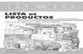 LISTA DE PRODUCTOS - Ediciones Bobedicionesbob.com.mx/wp-content/uploads/2015/12/lista...Monografía M670 Mártires de Río Blanco (7 de enero) 20 Fundación de León, Guanajuato Producto