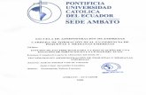 Repositorio PUCESA: Página de inicio - PONTIFICIA UNIVERSIDAD …repositorio.pucesa.edu.ec/bitstream/123456789/484/1/... · 2016-08-10 · ESTUDIO DE FACTIBILIDAD PARA LA INSTALACIÓN