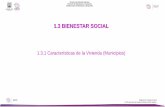 1.3 BIENESTAR SOCIAL - evaluacion.ssm.gob.mxevaluacion.ssm.gob.mx/.../Bsocial_Viviendas/... · 1.3 BIENESTAR SOCIAL 1.3.1 Características de la Vivienda (Municipios) Servicios de