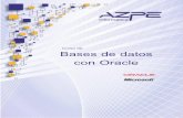 Curso de: Bases de datos con Oracle - AZPE Academia de ...azpe.es/wp-content/uploads/2017/06/Curso-Oracle.pdf · Diseño y programación Instalación Arquitectura de una base de datos