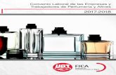 2017-2018 - UGT FICA · 2020-03-15 · Convenio Laboral de las Empresas y Trabajadores de Perfumerías 2017-2018 Federación de industria, construcción y agro de ugt 9 CAPÍTULO