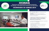 OCIMAQ - Metrikalab...como el análisis y diagnóstico de fallas en maquinaria. Lunes 15, Martes 16 y Miércoles 17 de Julio 24 horas / 3 días Costo: $8,700 pesos + IVA por persona
