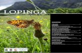LOPINGA - Parque Nacional Picos de Europa...tiene un papel de importancia en cuanto a la conservación de lepidópteros diurnos, ya que alberga una cuarta parte de las 482 especies