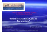 Situación Actual del Puerto de Buenos Aires portuarias de contenedores”) indica que la capacidad de las terminales de Puerto Nuevo es de 1.225.700 Teus, la de Dock Sud de 660.000