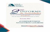 2do INFORME ANUAL 2017 - JAP Colima · 2019-03-18 · 2do INFORME ANUAL 2017 Profa. Guadalupe Rodríguez López Presidente del Consejo Directivo Consejo Directivo: ... participando