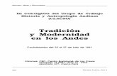 Tradición y Modernidad en los Andes€¦ · y Modernidad en los Andes Cochabamba del 23 al 27 de julio de 1991 Informes: ... de la génesis de las estructuras y de las dinámicas