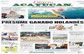 Más PRESUME GANADO HOLANDÉS - Diario de Acayucandiarioacayucan.com/hemeroteca/2014-10-11.pdf · tierra jarocha, pues la mayor parte de la gente habla, se queja, de las cosas malas…