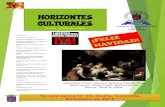 HORIZONTES CULTURALES - laplayadebelen.org€¦ · Complejo Histórico de la Gran Convención Tel. 562 3500 Correo electrónico: luisepaez@gmail.com EDITORIAL Celebramos con Colombia
