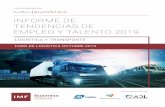 INFORME DE TENDENCIAS DE EMPLEO Y TALENTO 2019 · 2020-03-17 · El informe también plantea la necesidad de aumentar el atractivo del sector para los profesionales. Las tendencias