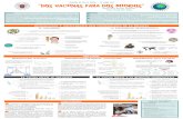 ”DOS VACUNAS PARA DOS MUNDOS”147.96.70.122/Web/TFG/TFG/Poster/MARIA GONZALEZ SANTAMARTA.pdf · Conocer las características principales del virus del sarampión y de la bacteria