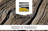 DOSSIER DE FRANQUICIAelranchodelapatata.es/wp-content/uploads/2015/10/Dossier-El-Rancho-de... · DOSSIER DE FRANQUICIA. ... _ Análisis y desarrollo del proyecto. _ Evaluación de