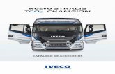 NUEVO - Iveco · Carcasas de plástico A bS de peso ligero, del mismo color del vehículo, para proteger los espejos y mejorar el diseño. El kit incluye 4 piezas (2 cubiertas para