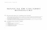 MANUAL DE USUARIO RONDA CR5 - Euromadocs.euroma.es/descargas/manuales/RONDA-CR5-MANUAL.pdfManual de usuario – Ronda CR5 4. Se trata de un sistema multinivel, por lo que puede resetear