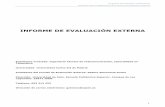 INFORME DE EVALUACIÓN EXTERNA - UC3Mportal.uc3m.es/portal/page/portal/prog_mejora_calidad/programas... · Protocolo para la elaboración del Informe de Evaluación Externa. 3 ...