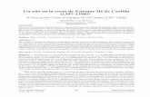 Un año en la corte de Enrique III de Castilla (1397-1398) · e e M 87 2014, vol. 37 85-130 d n r u e iii C (1397-1398) cosas que han de veer con él”5, dibujando así un organigrama
