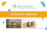CATÁLOGO ORDENARalmenara-equipamientos.com/wp-content/uploads/2017/... · Somos una empresa de diseño, fabricación, comercialización e instalación de mobiliario para la educación