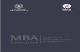 MBA - Afiich · Extranjeras que se encuentran a la vanguardia del conocimiento y la tecnología en el área de los negocios. Este MBA potenciará y aumentará las habilidades directivas,