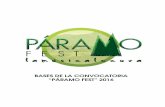 BASES DE LA CONVOCATORIA “PÁRAMO FEST” 2016chia-cundinamarca.gov.co/banner/2016... · • 3 fotos con buena resolución (mínimo 200 dpi) de la banda completa. • Breve reseña