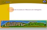 Mendian Guía de escalada en Villanueva de Valdegobia · El equipamiento y las condiciones de las vías cambian por ello la autora y la AMF no se hacen responsables del estado de