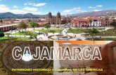 PATRIMONIO HISTORICO Y CULTURAL DE LAS AMERICAS · era una laguna con desagüe en Llacanora. … Desde c 200 a CDesde c. 200 a.C. Se desarrolla la Cultura Cajamarca en el valle, desde