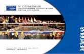 MEMORIAS - Gob · A nombre de la Corte Nacional de Justicia del Ecuador y de su Función Judicial con la presencia del señor Presidente Consti-tucional de la República del Ecuador,