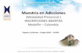 Maestría en Adicciones - lasDrogas.info - Drogas ...En Colombia el fenómeno de las drogas es una problemática en aumento. Un análisis de las tendencias de consumo de sustancias