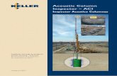 Acoustic Column Inspector – ACI - Keller Cimentaciones · resulta esencial la determinación del diametro de la columna. En suelos estratificados las columnas tienen que ser ejecutadas