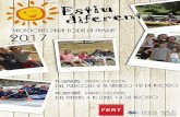 Sesiones de Orientación Familiar · 2017-03-24 · Sesiones de Orientación Familiar Actividades deportivas: Aventura ... Hotel PORT-AINÉ 2000 *** Rialp (Lleida) Del 2 al 12 de