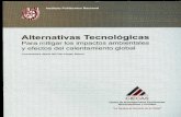  · Innovaciån Biotecnolågica para la Produccidn Sustentable de Energía y Precursores Qutmicos Marfa del Pilar Longar Blanco / Talfa Santana Quintero Alternativas Tecnolðgicas