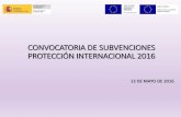 CONVOCATORIA DE SUBVENCIONES PROTECCIÓN …extranjeros.mitramiss.gob.es/es/Subvenciones/anos... · de acogida y el desarrollo de itinerarios de integración. Prioridad II. Proyectos