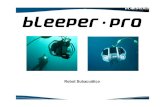 Presentaci.n Equipo BLEEPER PRO SNBCN08l · 2009-09-22 · Bleeper Pro es un explorador subacuático profesional, que destaca por sus reducidas dimensiones y su gran versatilidad.
