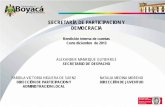 SECRETARÍA DE PARTICIPACION Y DEMOCRACIA · 2017-06-12 · GARANTIA DE DERECHOS Se operativizaron 8 Consejos de Juventud de los municipios de Miraflores, Togui, Aquitania, Sogamoso,