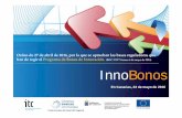 InnoBonos - SPEGC | Sociedad de Promoción Económica de ... · Fondo Europeo de D esarrollo Regional Servicios InnoBonos 2. Desarrollo de Estrategia on line en la empresa: 2.1. Comercio
