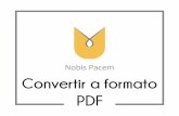 Convertir a formato PDF - Nobis Pacem...FORMAS DE ENVÍO 1. Existen diferentes opciones en las cuales puedes enviarnos el documento con las evidencias de los alumnos hechas a lo largo