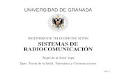 UNIVERSIDAD DE GRANADAradioclubbergantinos.es/download/Sistemas_de_Radiocomuni... · 2018-03-22 · Transmisor: adapta la senal para transmisi˜ on por el canal (conversi´ on A/D,