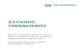 ESTADOS FINANCIEROS - Latibex · diciembre de 2016 presentan razonablemente, en todos los aspectos significativos, la situación patrimonial y financiera de Petróleo Brasileiro S.A.