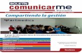 Compartiendo la gestiónartmedica.com.co/wp-content/uploads/2017/06/boletin-ARTMEDICA-055.pdf · Artmédica se une a la campaña de la Cruz Roja Colombiana Seccional Antioquia. La