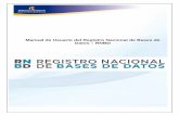Manual de Usuario del Registro Nacional de Bases de Datos RNBD · contar con la asesoría del personal técnico que administre las bases de datos, dependiendo de la complejidad del