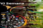 VI Semana Latinoamericana y Caribeña en la Simón · 2 VI Semana Latinoamericana y Caribeña en la Simón Programa General Lunes, 19 de octubre de 2015 - Sede de Sartenejas 9:00