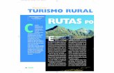 Reportaje TURISMO RURAL - Servicio de Información sobre ... · miento accesible con baños adapta-dos y Can Navata en Girona. La Finca El Río (Badajoz) es un cortijo de 4.000 hectáreas
