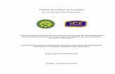 Instituto Tecnológico de Costa Rica · Solución en el pozo ... Costos de por instalación del sistema inalámbrico.....121 Apéndice A.2. Programa del microcontrolador.....121 Apéndice