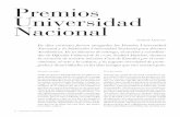 Premios Universidad Nacional - Revista de la Universidad ... · el de la raza cósmica, el cuerno de la abundancia, el de los muralistas y los grandes poetas reunidos en torno a los