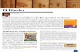 El Kiosko - grada.es · La obra está editada por De la Luna Libros (Mérida, Gráficas Rejas, 2007), una de las más señeras del sector en Extremadura, y viene a enriquecer de esta