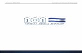 Anuarios 2011-2012 Academia de Ciencias de Nicaragua · 2016-10-18 · La Academia de Ciencias de Nicaragua (ACN) es una asociación civil sin fines de lucro (Decreto A.N. 6152, año