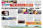 MIENTRAS LLEVAN A CABO LA INVESTIGACIÓN CLAUSURAN …nuevodia.com.mx/wp-content/uploads/2018/01/... · de manera legal contra la clínica. ... Las autoridades investigan la probable