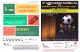 · 13:00-14:00 Conferencia nº 9: Deporte escolar y promoción deportiva: comparación franco-española basada en un enfoque educativo de deporte para todos. Prof. Dr.Yannick Hernández