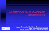 Autor: Dr. Jesús Martínez Ruiz (MIR Urología) Tutor : Dr ......FISIOLOGÍA DEL METABOLISMO • Lípidos: • El 25-45 % de las calorías de una dieta normal son lípidos. • Se
