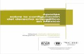 APORTES SOBRE LA CONFIGURACIÓN DEL DERECHO … · 2019-11-27 · Cambio climático, política de transición energética en México ... la privatización del derecho público, la