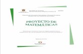 (Proyecto de Matem ticas)desysa.net/web/h1_pdf/proymate.pdf · La distribución a cada profesor de la asignatu-ra, de los materiales de apoyo publicados por la SEP para la enseñanza